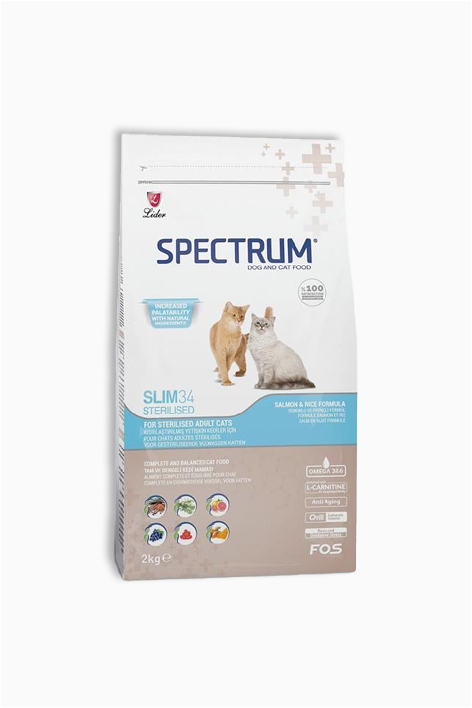 Spectrum Slim Yetişkin Kedi Maması 2 Kg | Spectrum | Spectrum Slim Yetişkin Kedi Maması 2 Kg