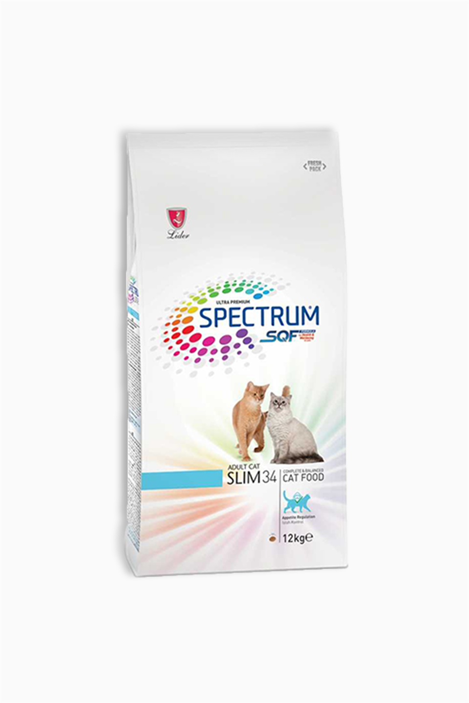 Spectrum Slim34 Kısırlaştırılmış Yetişkin Kedi Maması 12 Kg | Spectrum | Spectrum Slim34 Kısırlaştırılmış Yetişkin Kedi Maması 12 Kg