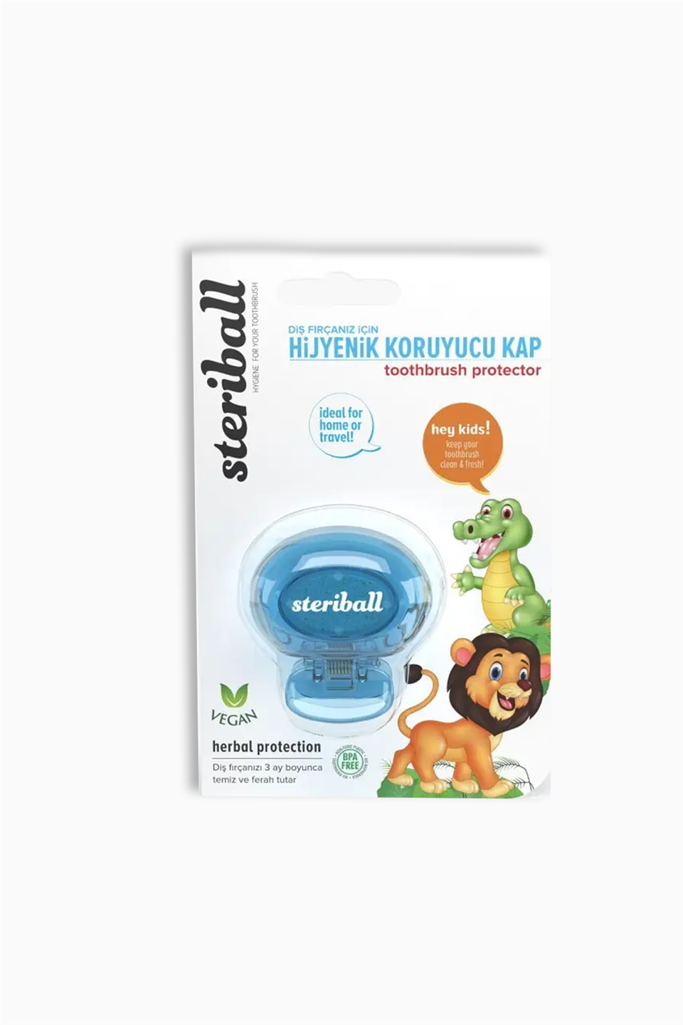 Steriball Çocuk 3 - Aslan (bebek mavi) | Steriball | Steriball Çocuk 3 - Aslan (bebek mavi)