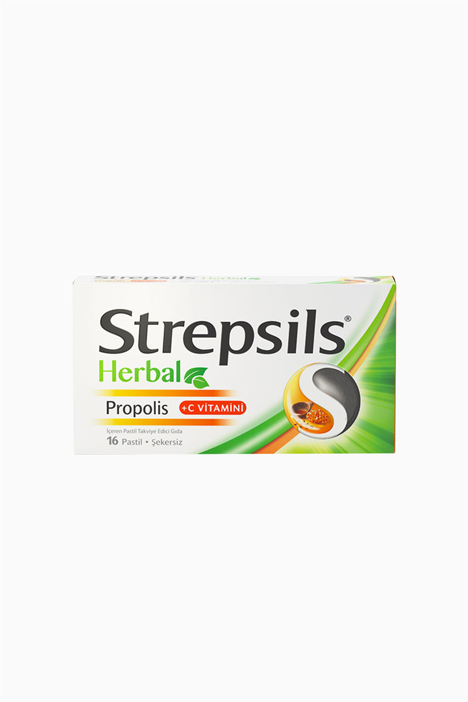 Strepsils Herbal Propolis Aromalı 16 Pastil | Strepsils | Strepsils Herbal Propolis Aromalı 16 Pastil