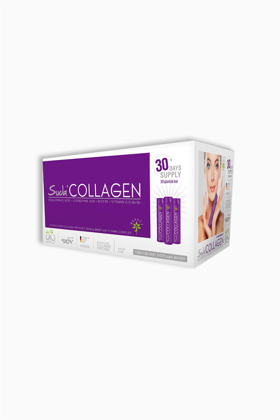Suda Collagen Erik Aromalı 1200 ml (30 Shots x 40 ml) | Suda Collagen  | Suda Collagen 1200 ml (30 Shots x 40 ml)