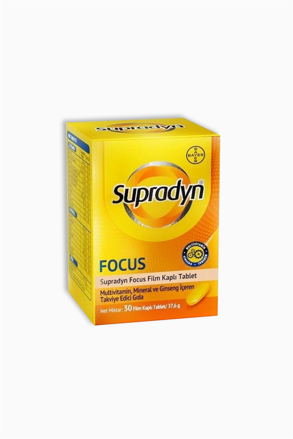 Supradyn Energy Focus 30 Tablet-Yeni Ambalaj | Supradyn | Supradyn Energy Focus 30 Tablet-Yeni Ambalaj