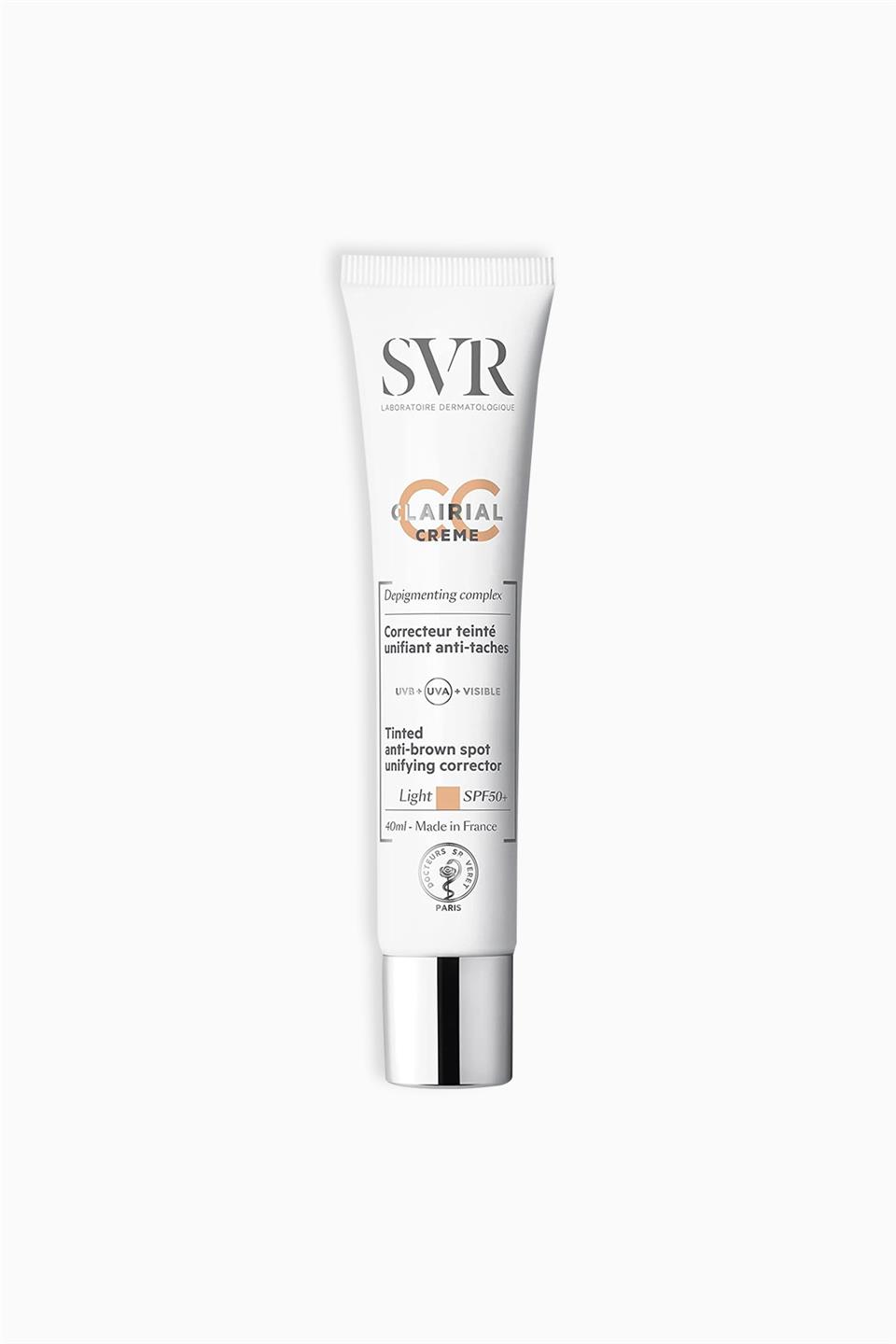 SVR Clairial CC Cream Light SPF50+ 40 ml | Svr | SVR Clairial CC Cream Light SPF50+ 40 ml