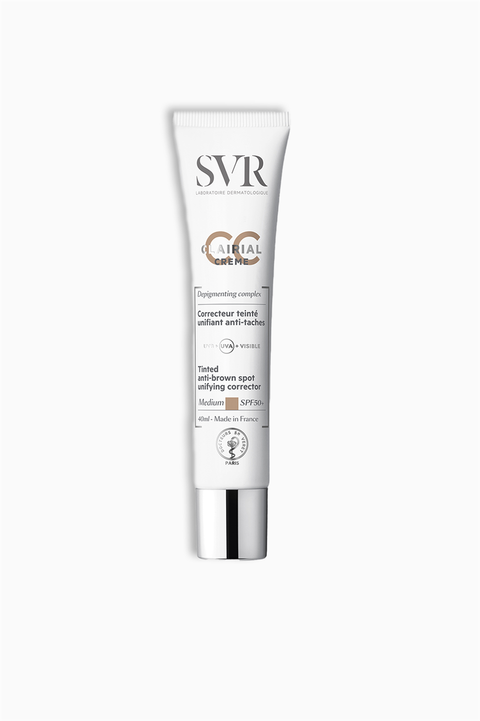 SVR Clarial CC Medium SPF50 40 ml - Svr - SVR Clarial CC Medium SPF50 40 ml