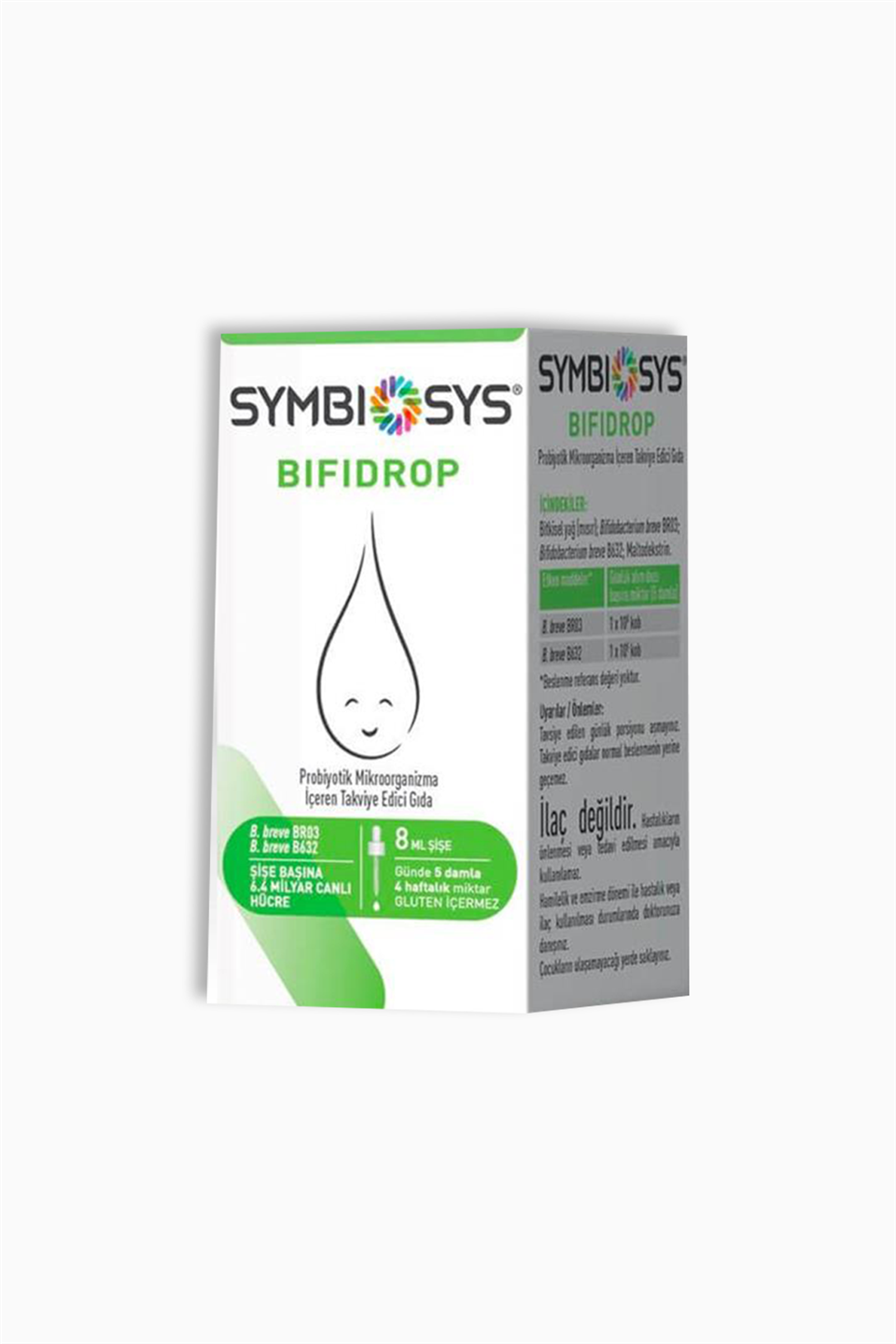 Symbiosys Bifidrop Probiyotik Damla 8 ml - Symbiosys - Symbiosys Bifidrop Probiyotik Damla 8 ml