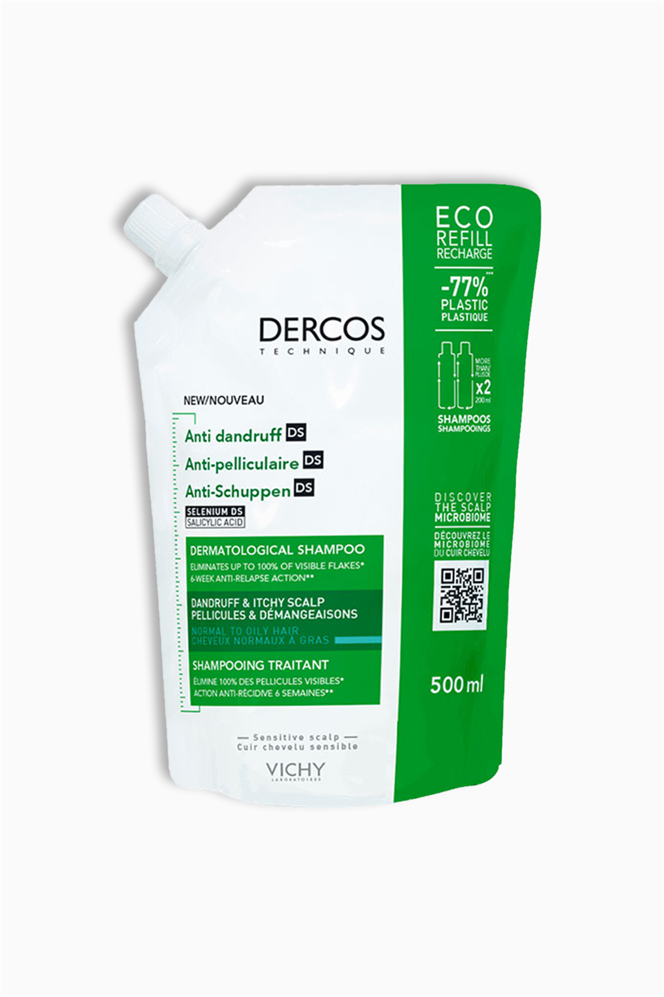 Vichy Dercos Anti Dandruff Kepek Karşıtı Şampuan 500 Ml - Normal Ve Yağlı Saçlar - Vichy - Vichy Dercos Anti Dandruff Kepek Karşıtı Şampuan 500 Ml - Normal Ve Yağlı Saçlar
