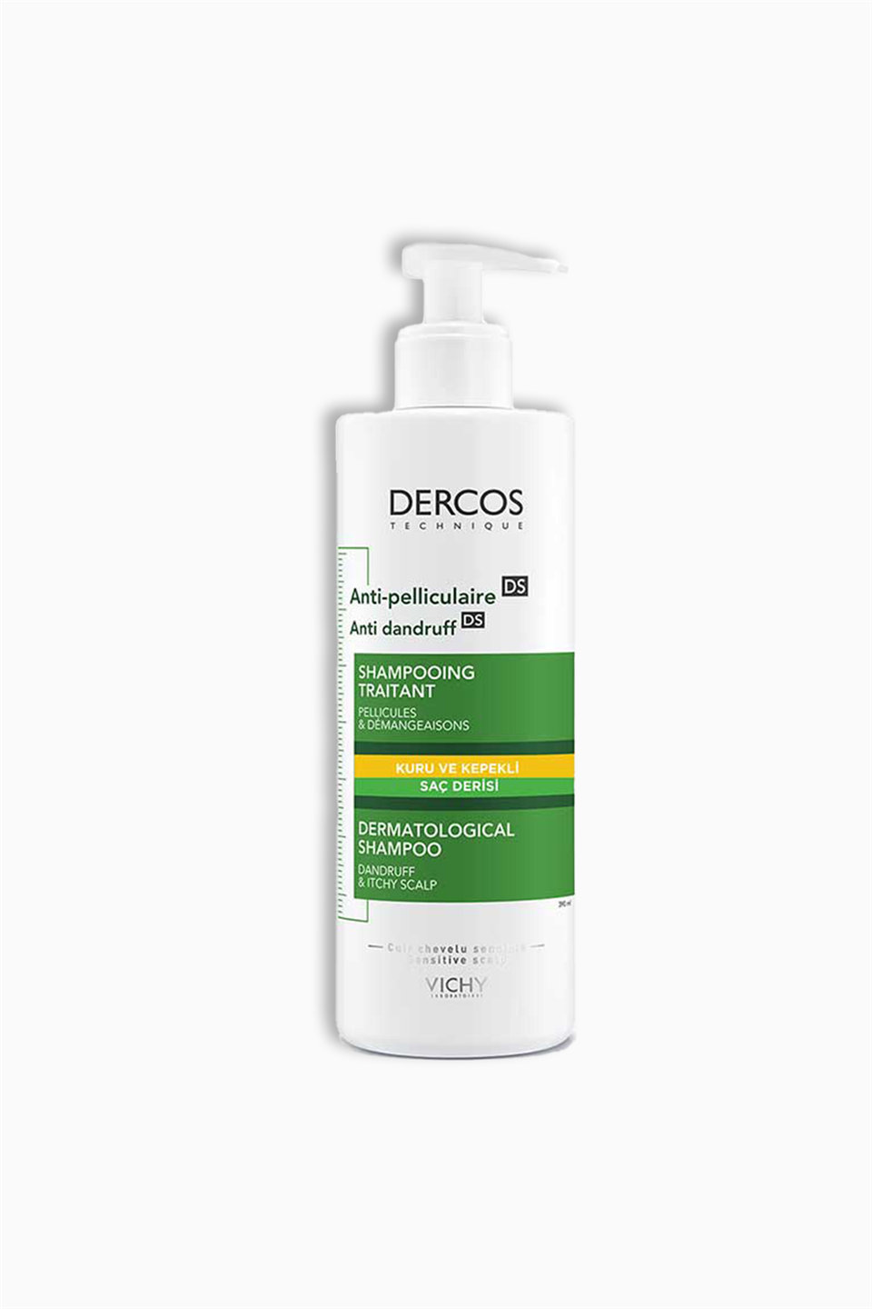 Vichy Dercos Anti-Pelliculaire Anti-Dandruff Sec Kepek Karşıtı Şampuan 390 ml - Kuru Saçlar - Vichy - Vichy Dercos Anti-Pelliculaire Anti-Dandruff Sec Kepek Karşıtı Şampuan 390 ml - Kuru Saçlar
