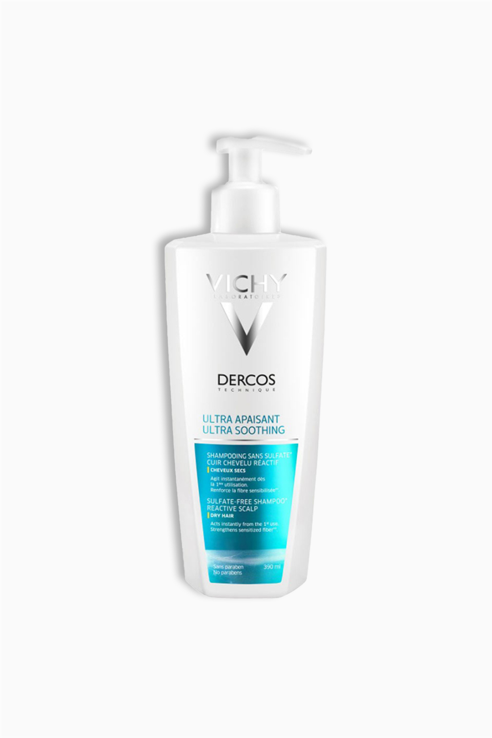 Vichy Dercos Ultra Apaisant Ultra Soothing Yatıştırıcı Şampuan 390 ml - Kuru Saçlar - Vichy - Vichy Dercos Ultra Apaisant Ultra Soothing Yatıştırıcı Şampuan 390 ml - Kuru Saçlar