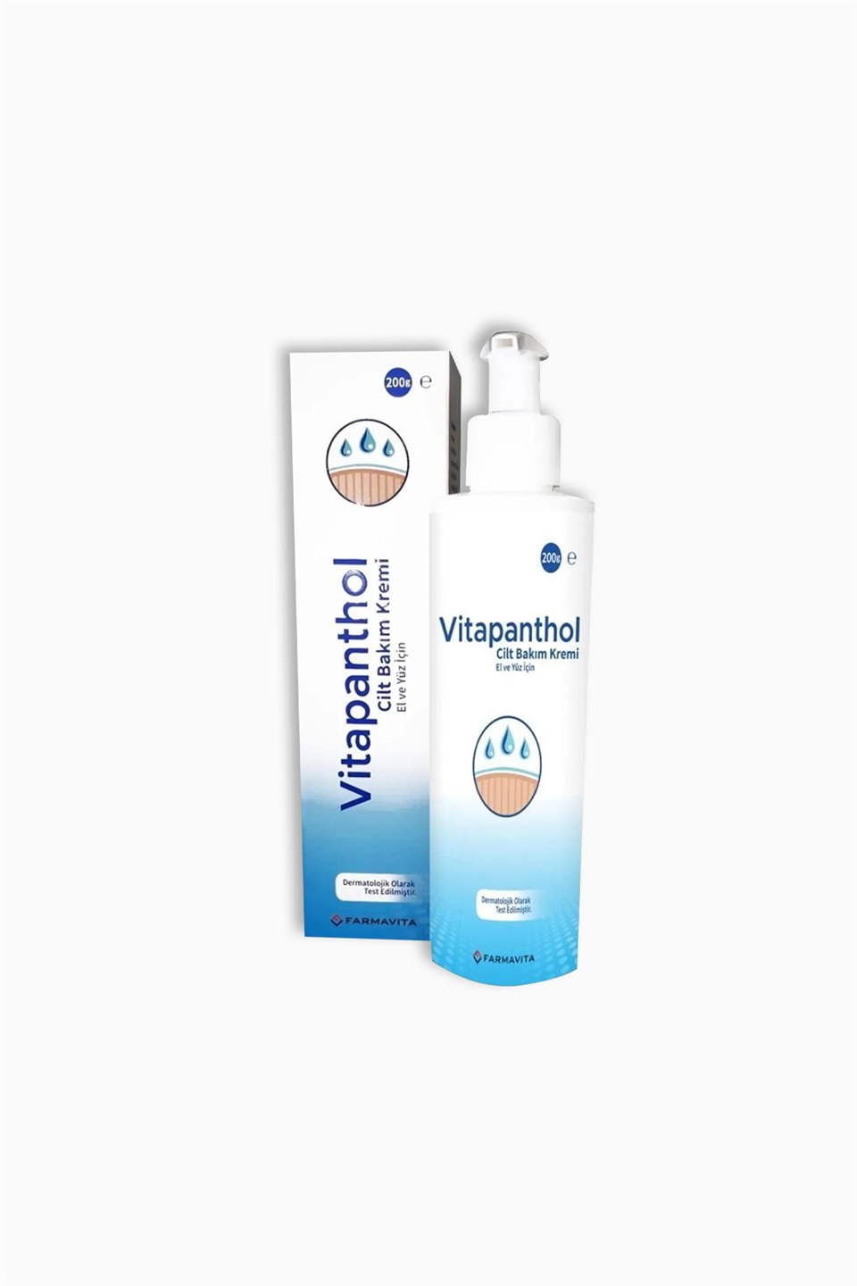 Vitapanthol Cilt Bakım Kremi 200 gr | Farmavita | Vitapanthol Cilt Bakım Kremi 200 gr