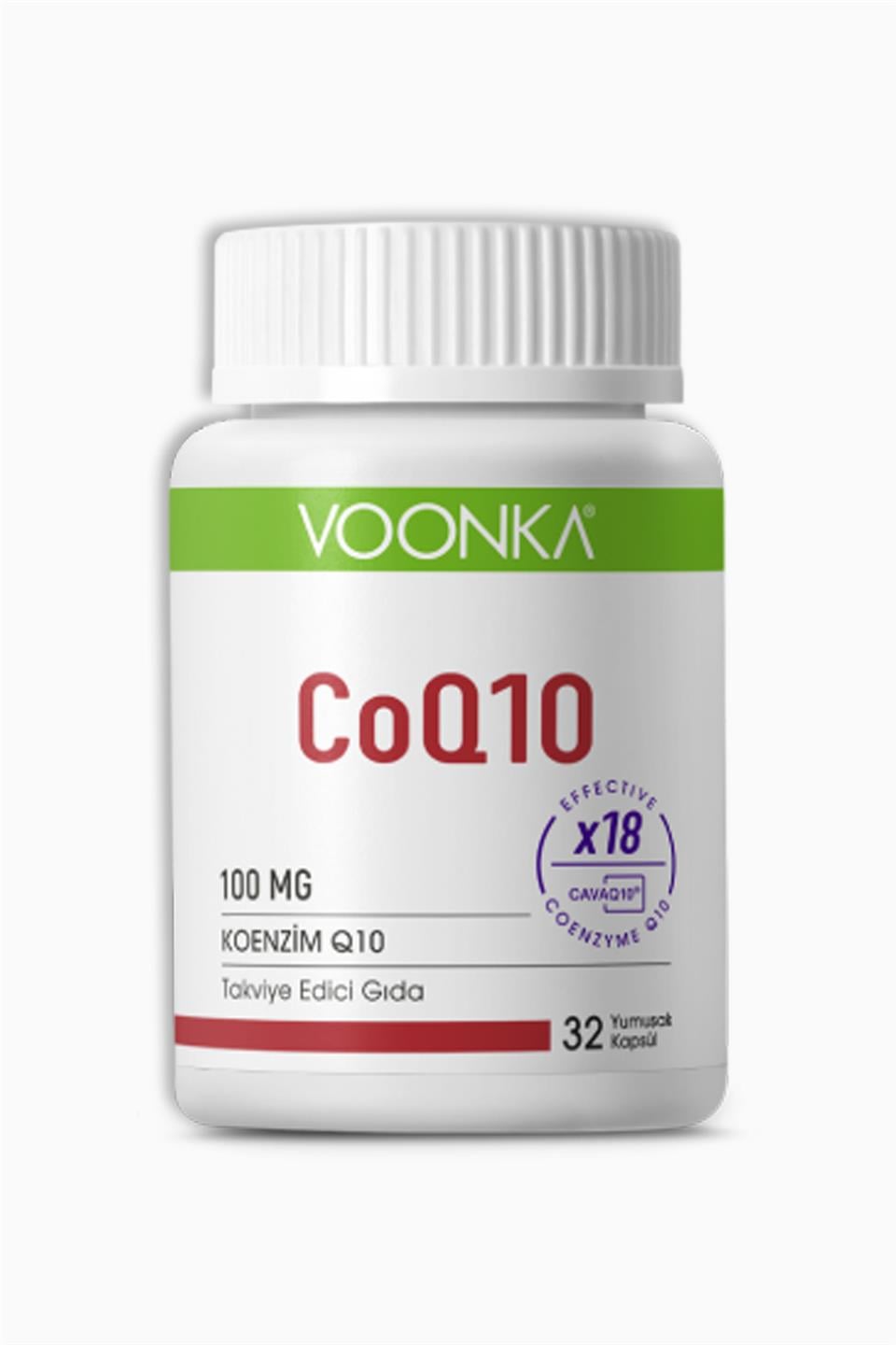 Voonka Co-Q10 100 mg 32 Yumuşak Jel | Voonka | Voonka Co-Q10 100 mg 32 Yumuşak Jel