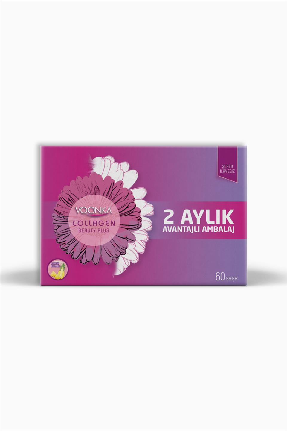 Voonka Collagen Ananas Aromalı 60 Saşe | Voonka | Voonka Collagen Ananas Aromalı 60 Saşe