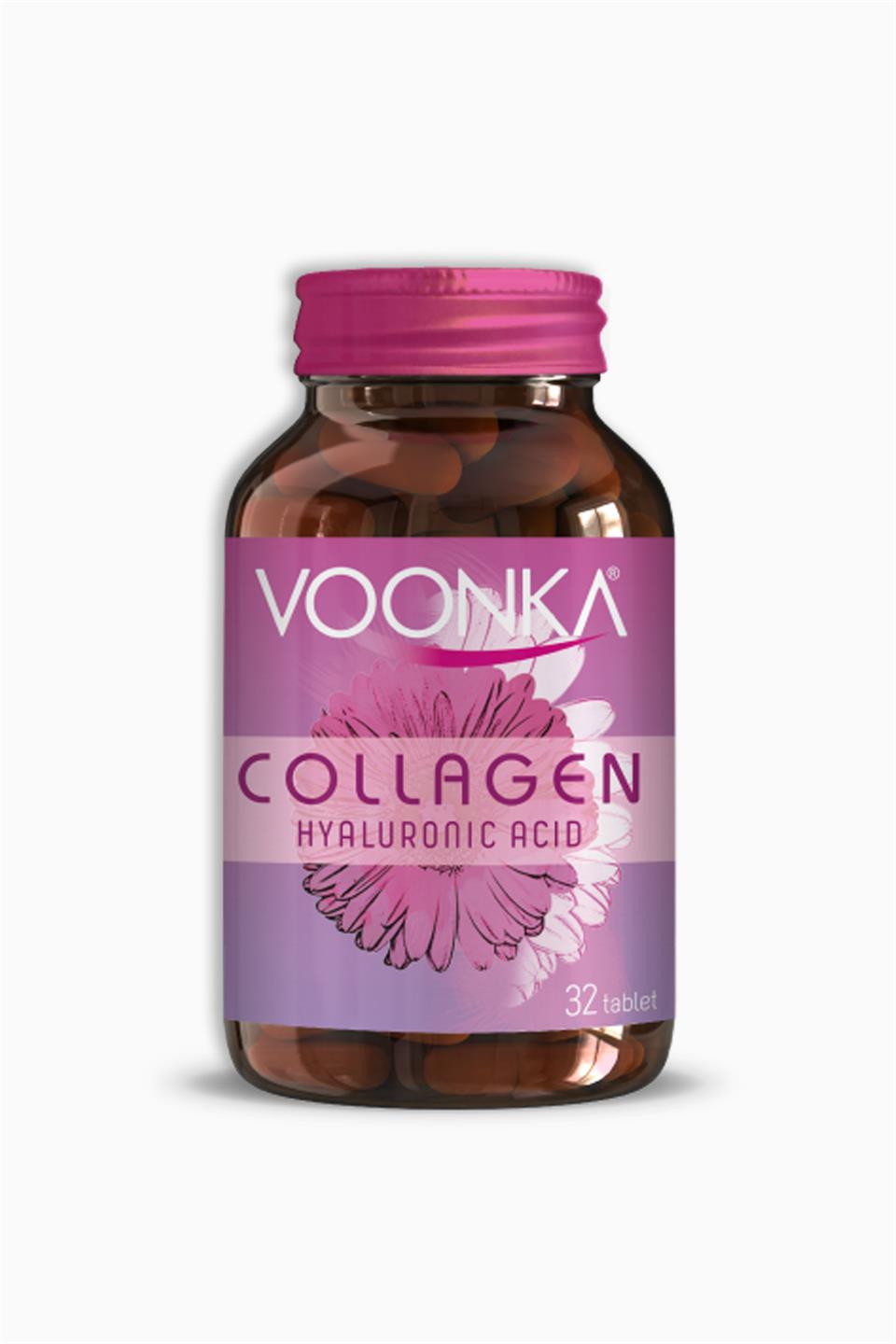 Voonka Collagen Hyaluronic Acid 32 + 32 Tablet | Voonka | Voonka Collagen Hyaluronic Acid 32 + 32 Tablet