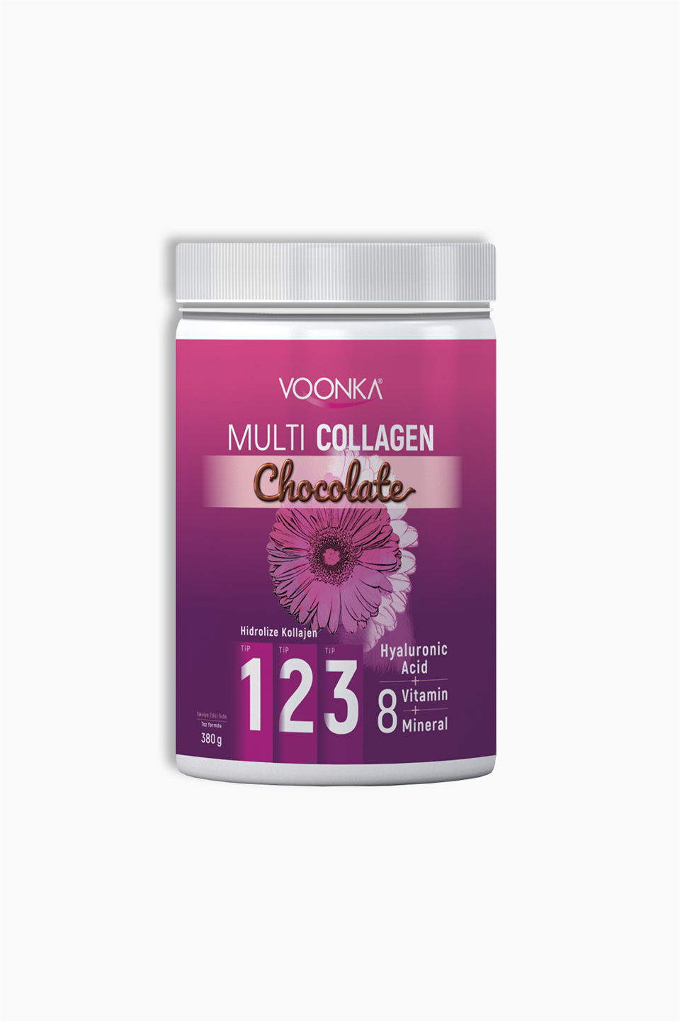 Voonka Multi Collagen Powder 380 Gr Çikolata Aromalı | Voonka | Voonka Multi Collagen Powder 380 Gr Çikolata Aromalı