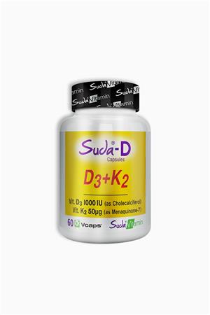 Suda-D D3 + K2 60 Kapsül