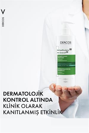 Vichy Dercos Anti-Pelliculaire Anti-Dandruff Grass Kepek Karşıtı Şampuan 390 ml - Normal ve Yağlı Saçlar