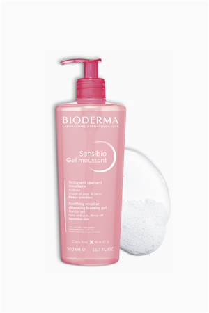 Bioderma Sensibio Gel Moussant Foaming Gel 500 ml | Bioderma | Bioderma Sensibio Gel Moussant Foaming Gel 500 ml