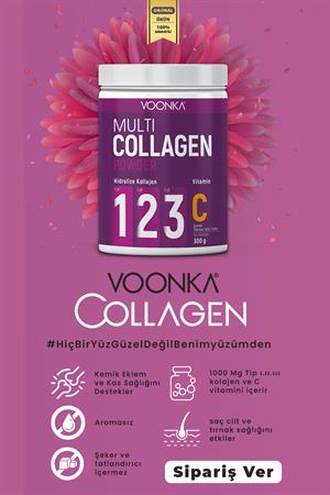 Voonka Multi Collagen Powder 300 gr