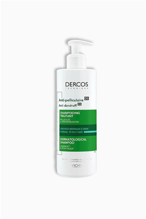 Vichy Dercos Anti-Pelliculaire Anti-Dandruff Grass Kepek Karşıtı Şampuan 390 ml - Normal ve Yağlı Saçlar