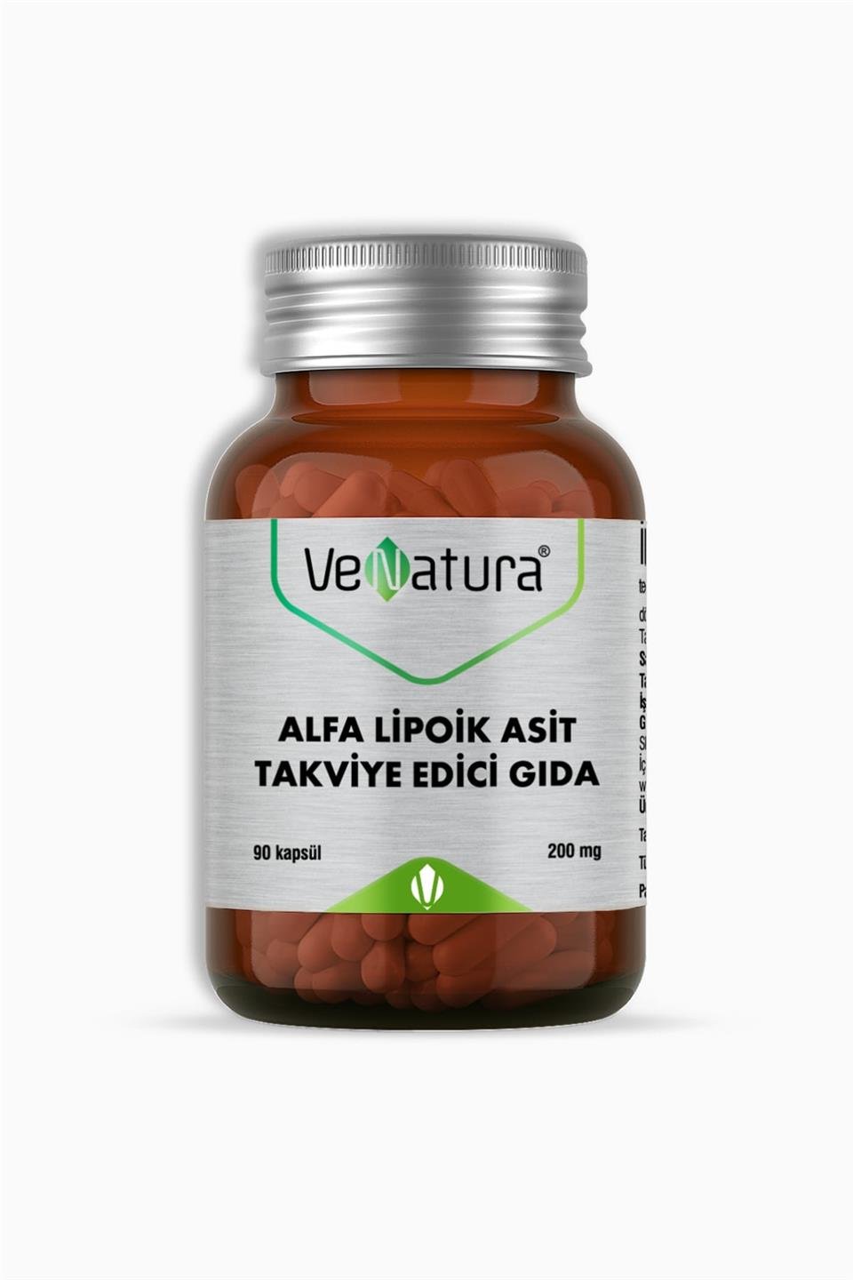 Venatura Alfa Lipoik Asit 200 mg 90 Kapsül