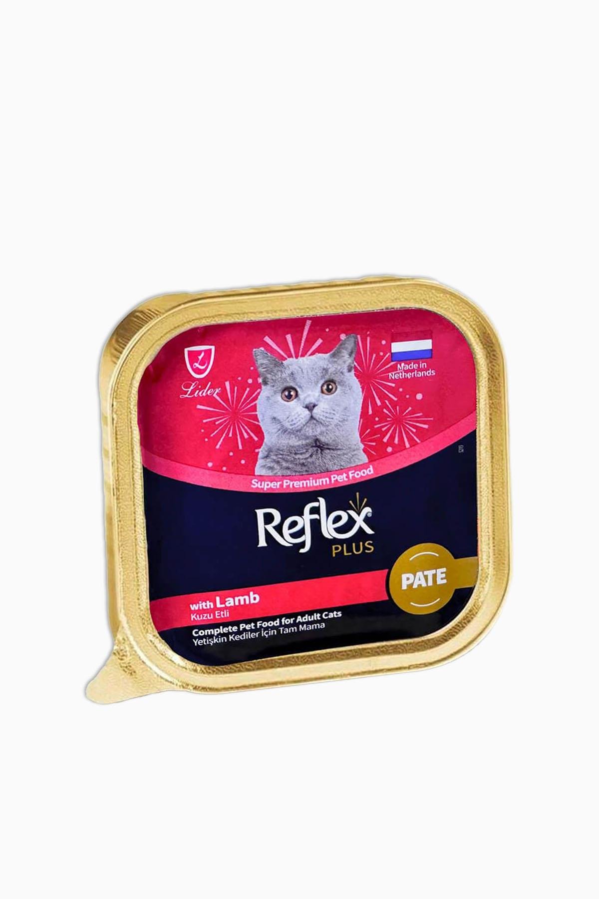 Reflex Plus Pate Kuzu Etli Yetişkin Kedi Maması 85 Gr