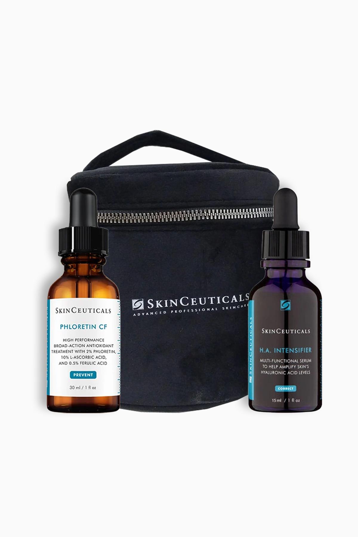 Skinceuticals Phloretin Vitamin C Serum 30 ml + Skinceuticals HA Intensifier Serum 15ml + Çanta
