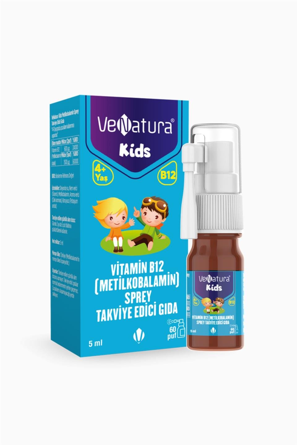 Venatura Kids B12 Metilkobalamin 5 ml