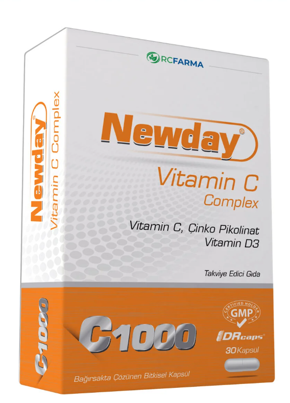 Newday Vitamin C 1000 Complex 30 Kapsül