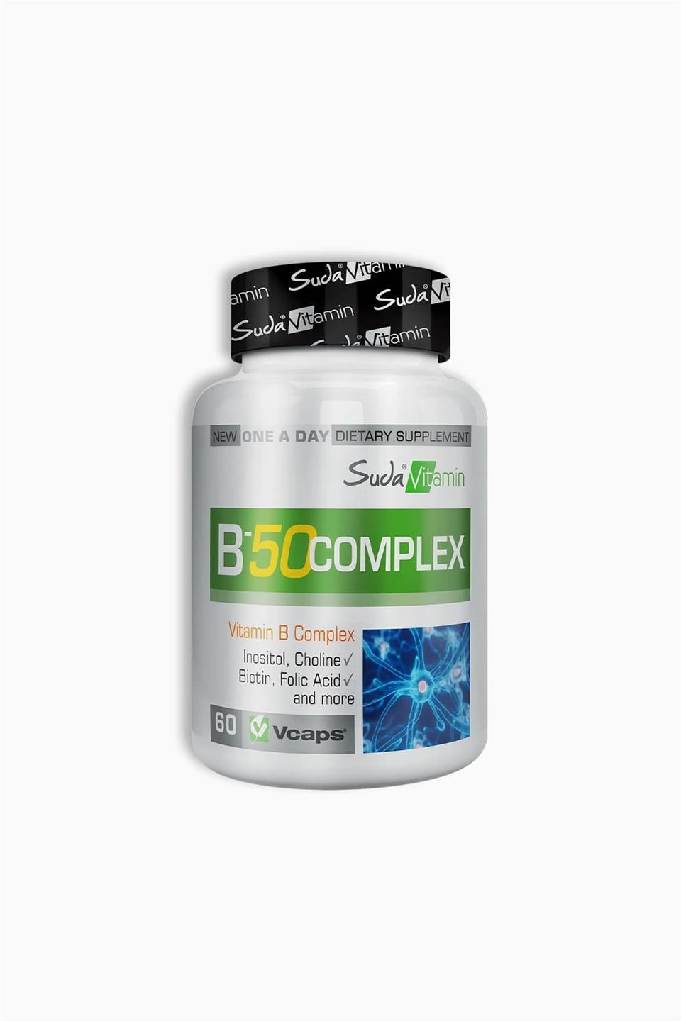 Suda Vitamin Vitamin B-50 Complex 60 Kapsül