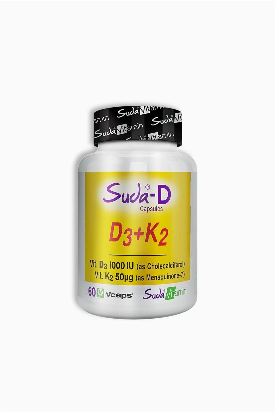Suda-D D3 + K2 60 Kapsül