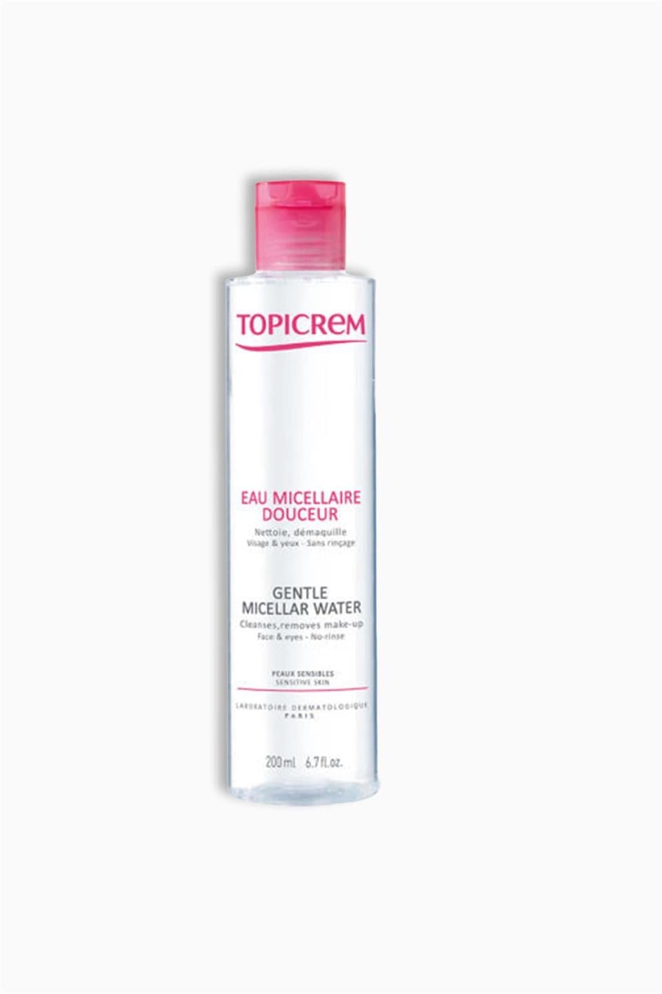 Topicrem Gentle Cleansing Water Face & Eyes 200 ml