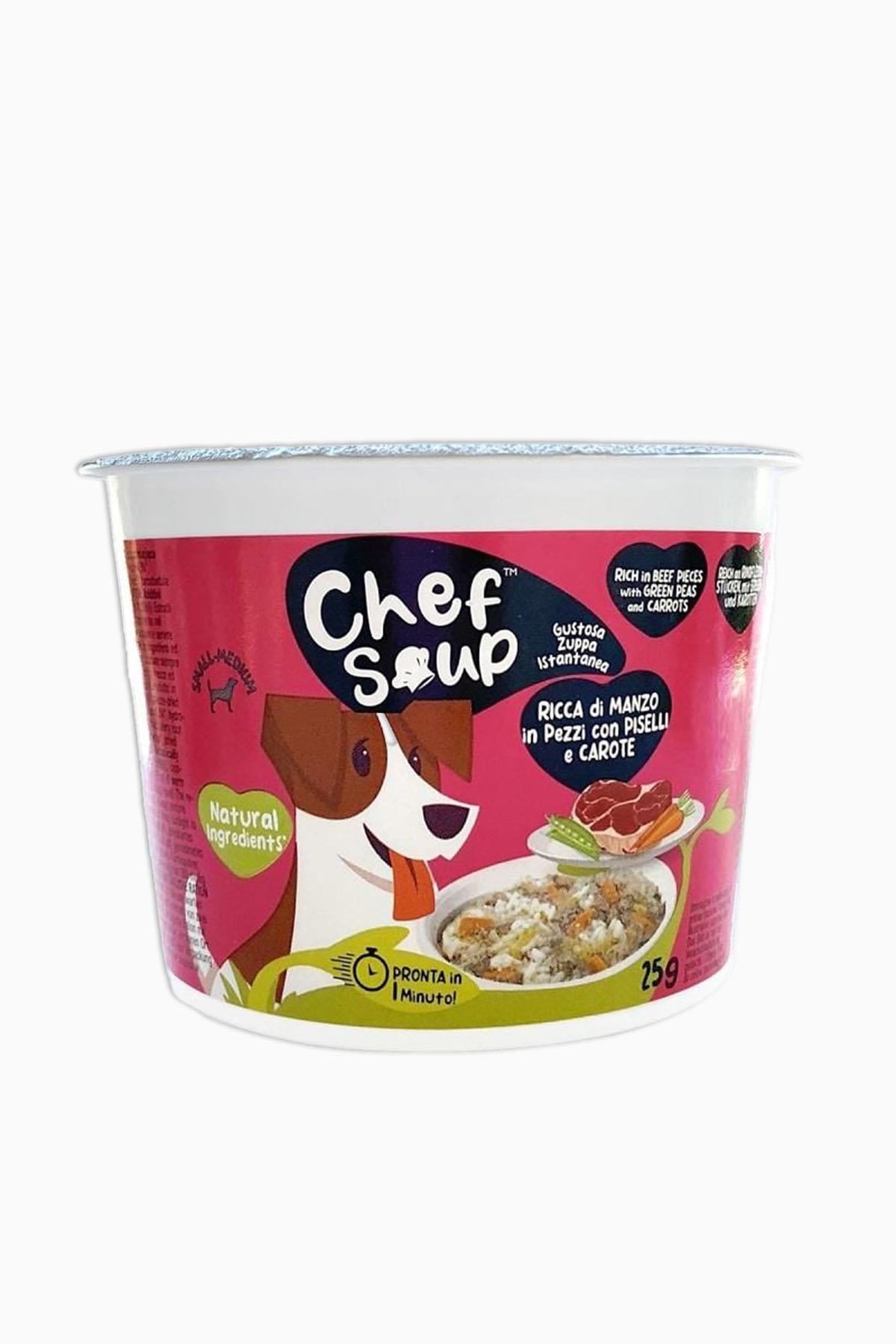 Chef Soup Dana Etli Bezelye Havuçlu Hazır Çorba 25 Gr