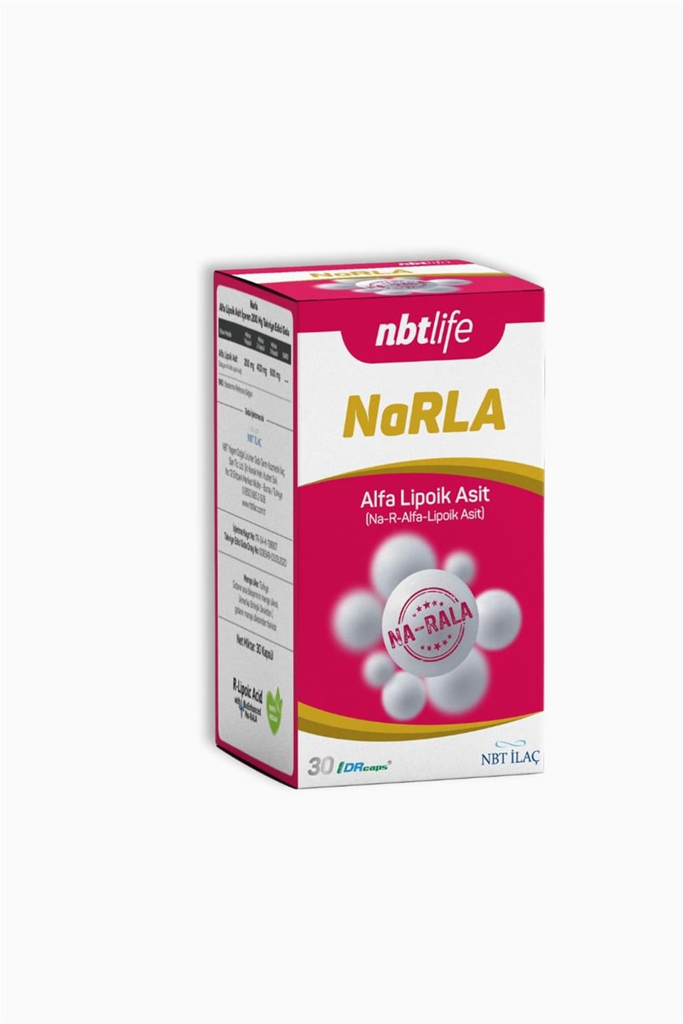 Nbt Life Narla Alfa Lipoik Asit 30 Kapsül
