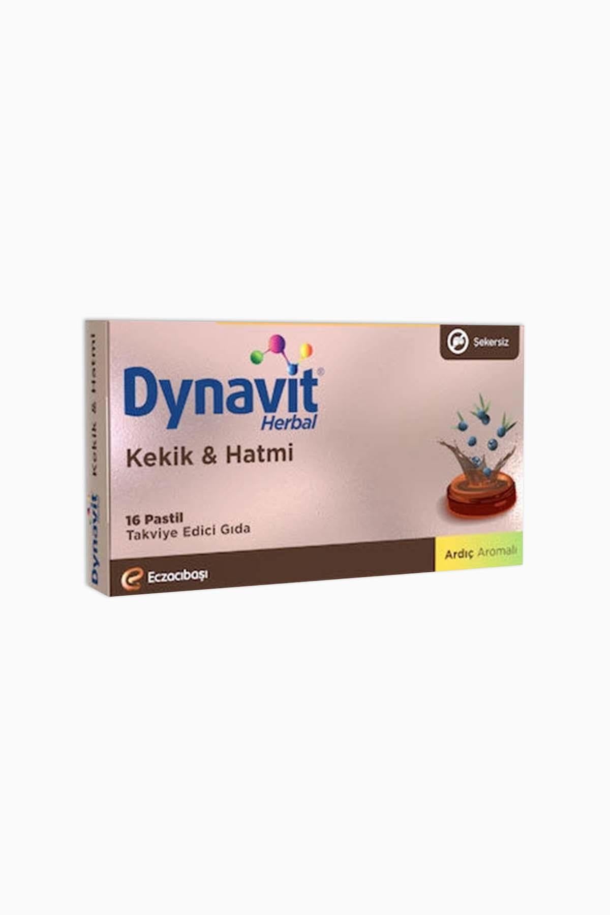 Dynavit Herbal Kekik ve Hatmi 16 Pastil