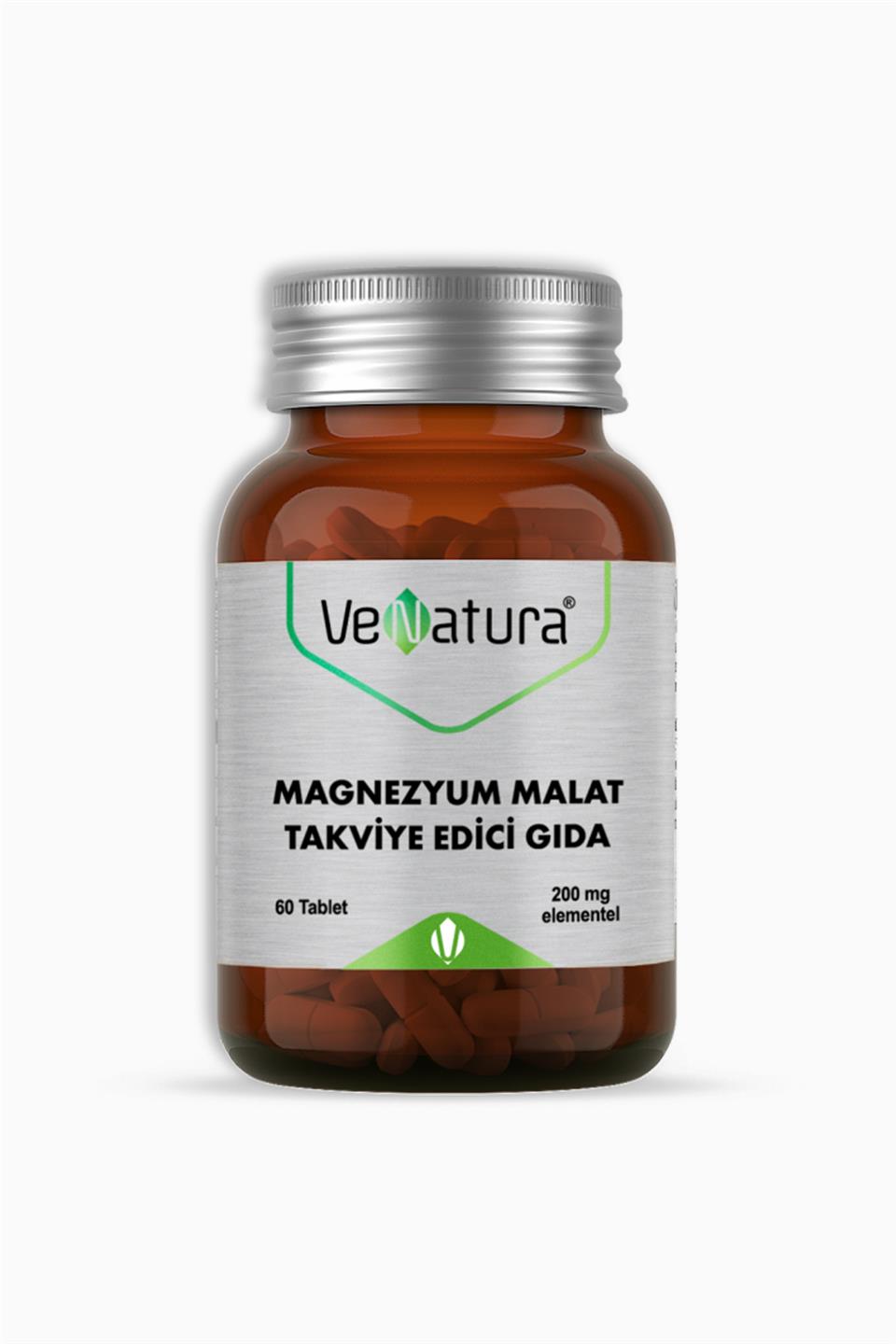 Venatura Magnezyum Malat Takviye Edici Gıda 60 Kapsül