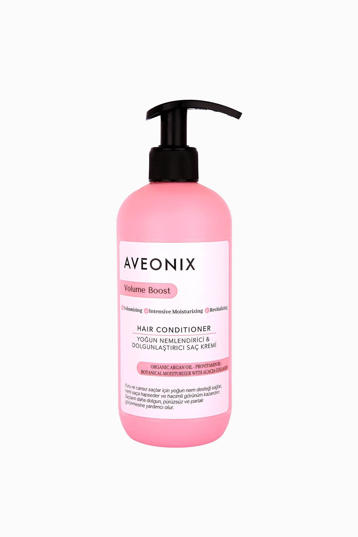 Aveonix Volume Boost Yoğun Nemlendirici ve Dolgunlaştırıcı Saç Kremi 350 ml