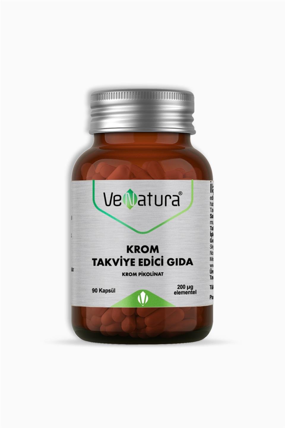 Venatura Krom Takviye Edici Gıda 90 Kapsül