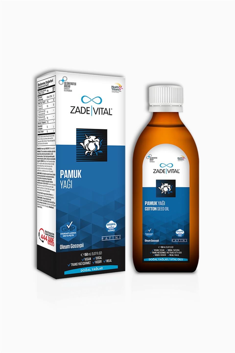 Zade Vital Pamuk Yağı 20 cc