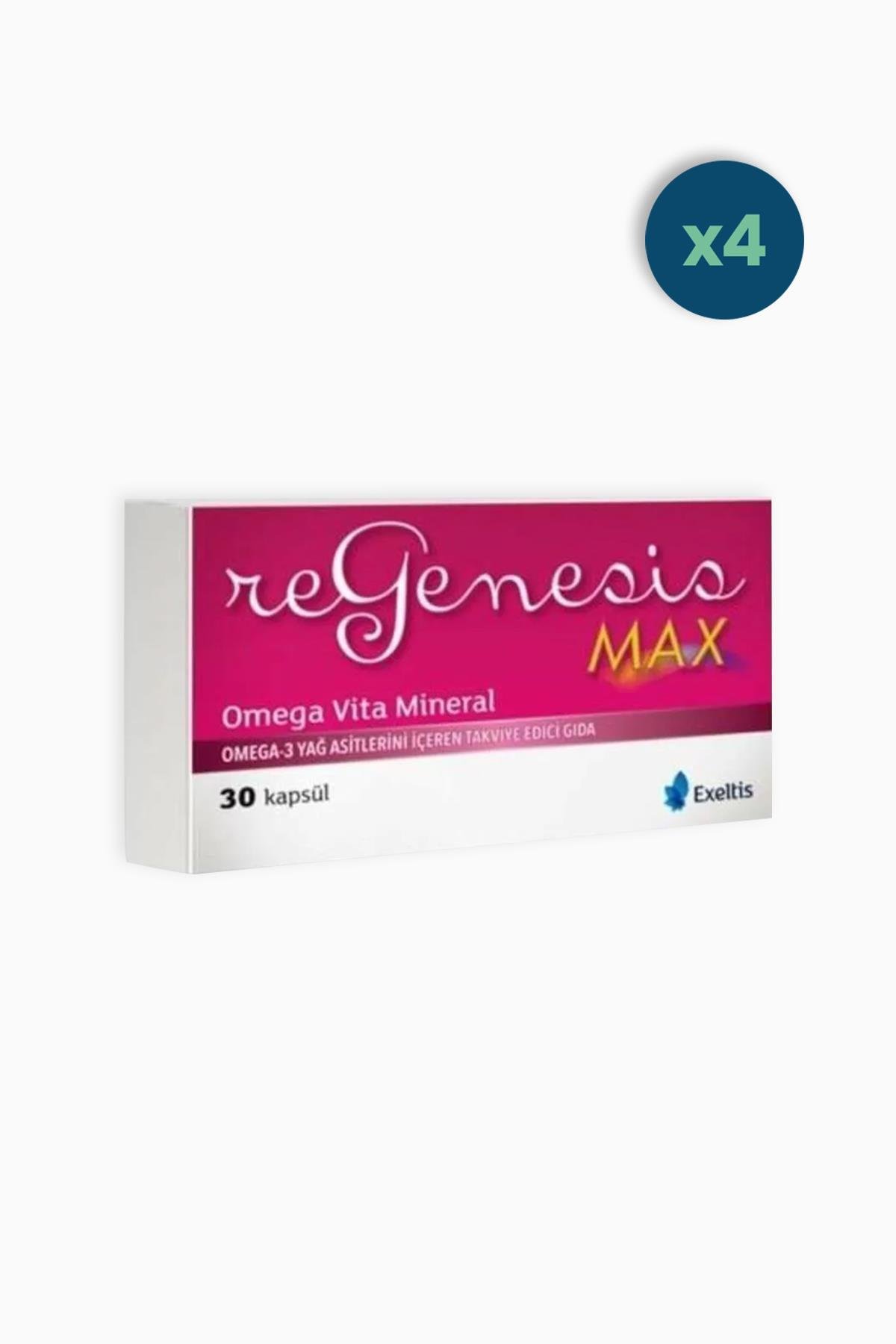 Regenesis MAX 30 Kapsül 4 Adet