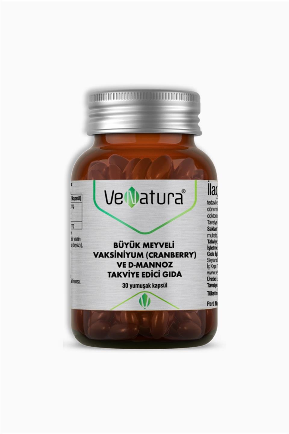 Venatura Cranberry & D-Mannoz 30 Kapsül