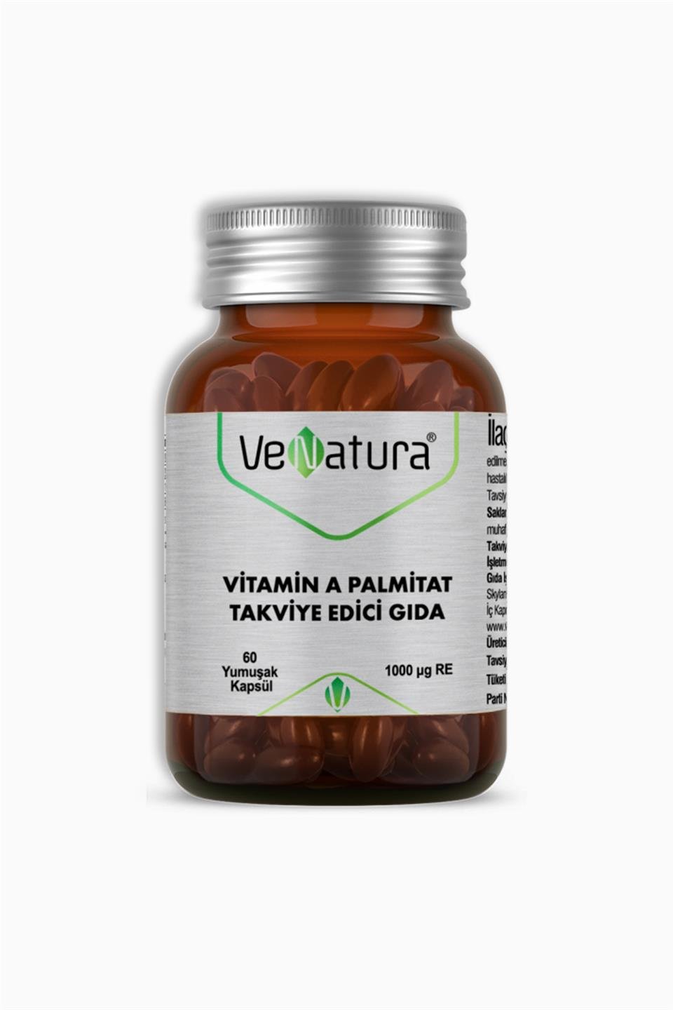 Venatura Vitamin A Palmitat 60 Yumuşak Kapsül