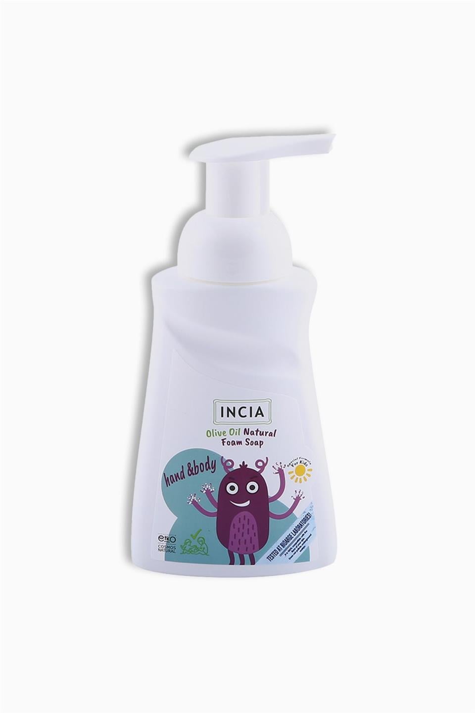 Incia Çocuklar İçin Zeytinyağlı Köpük Sabun 200 ml