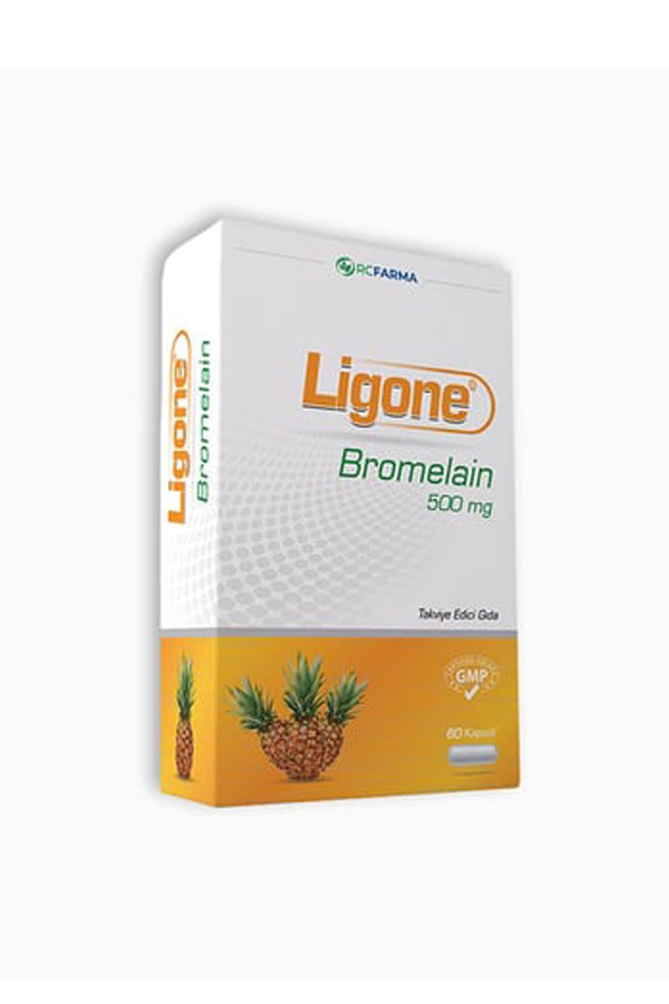 Ligone Bromelain 60 Kapsül