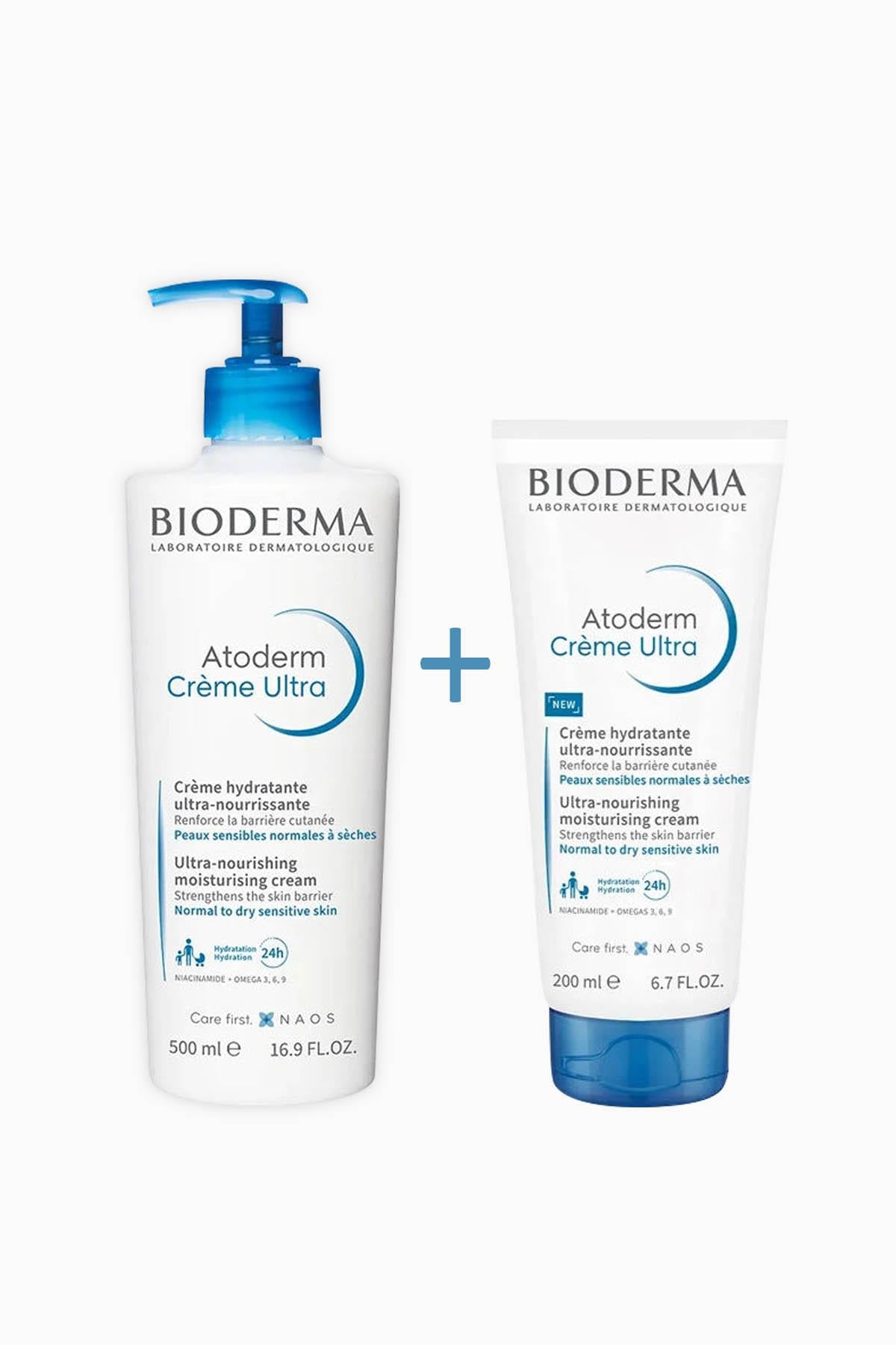Bioderma Atoderm Creme Ultra 500ml + Atoderm Creme Ultra 200 ml
