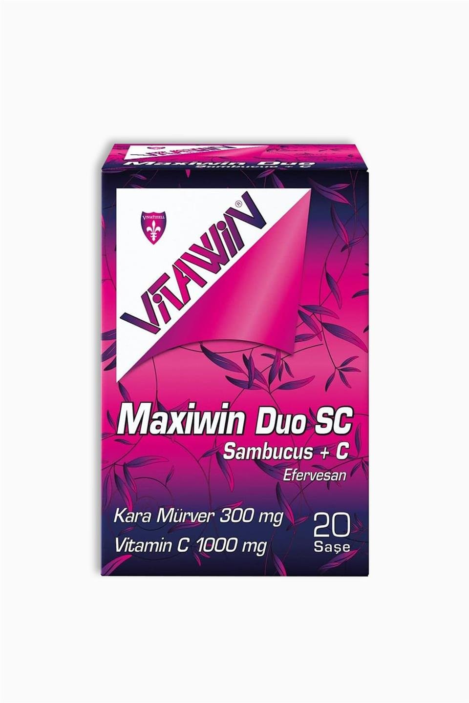 Maxiwin Duo Sc Sambucus+C Efervesan 20 Saşe