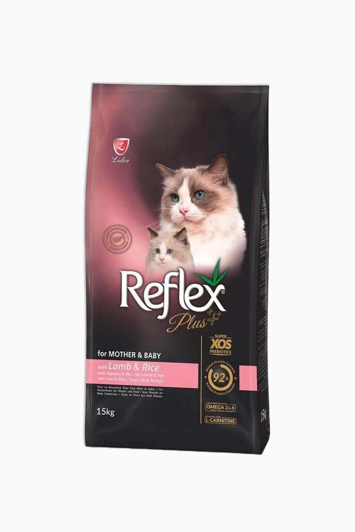 Reflex Plus Mother Baby Kuzulu Yavru, Hamile Ve Emziren Kedi Maması 15 kg