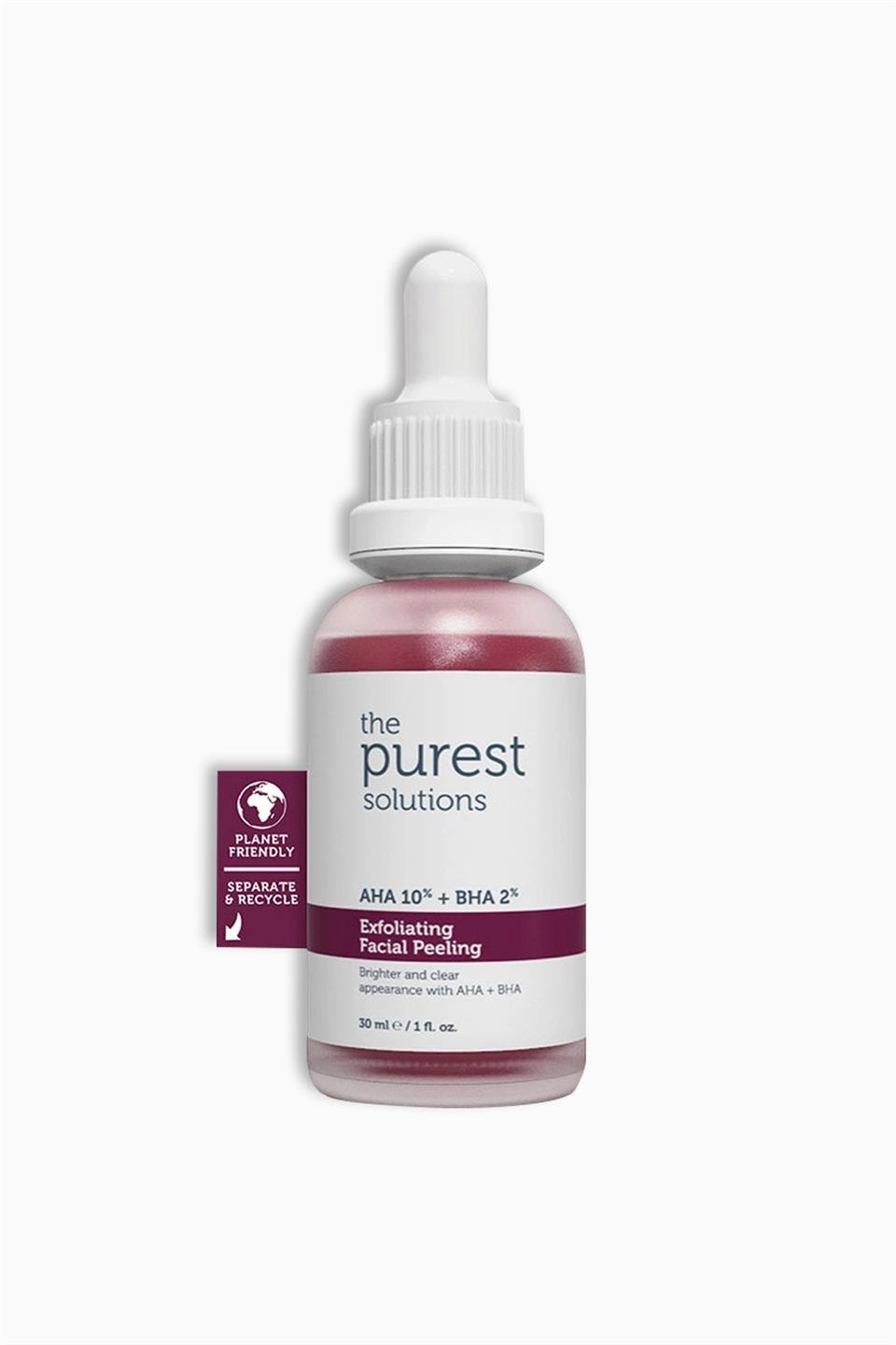 The Purest Solutions Canlandırıcı & Cilt Tonu Eşitleyici Yüz Peeling Serum 30 ml