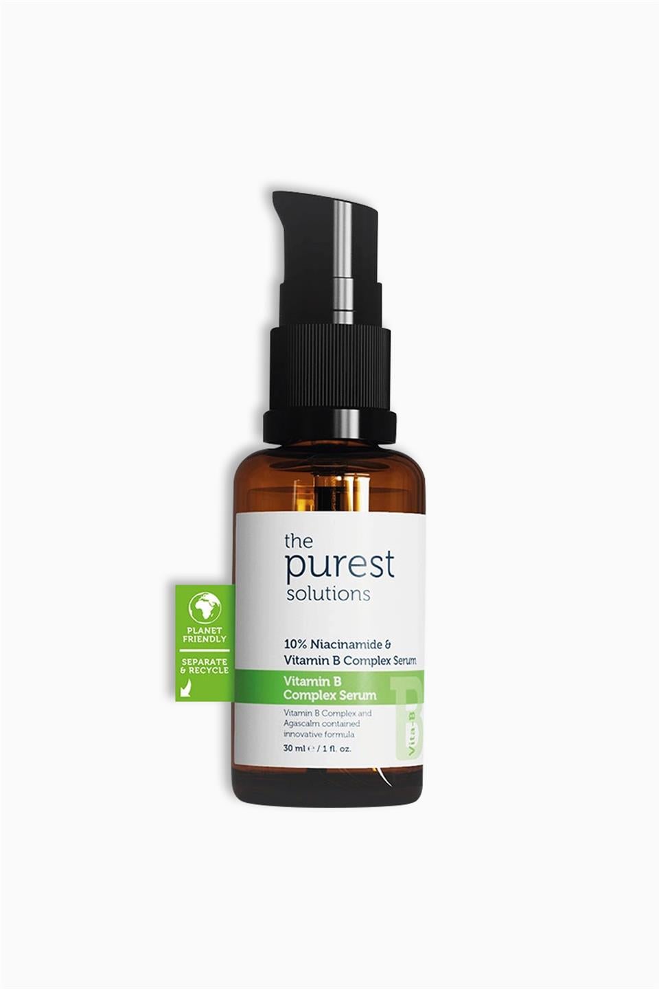 The Purest Solutions Vitamin B Complex Serum 10% Niacinamide & VitB 30 ml