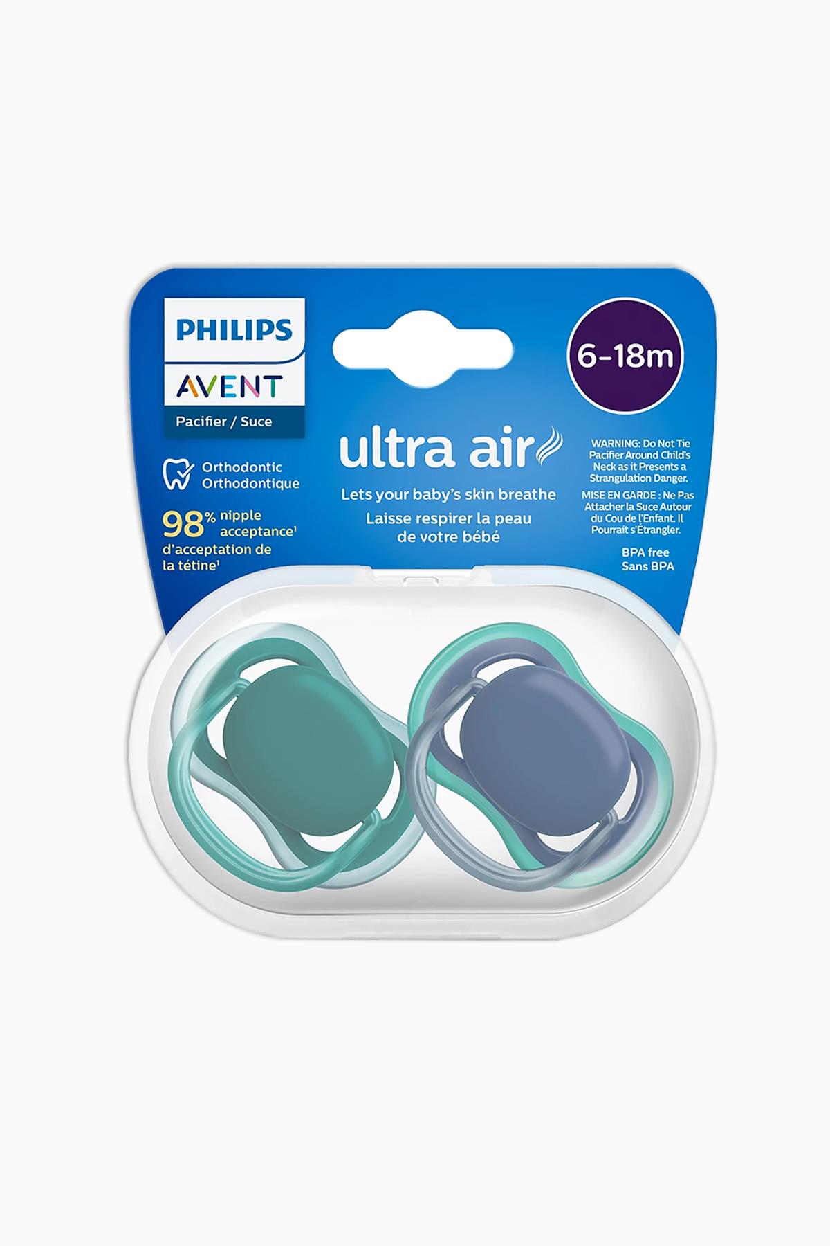 Avent Scf085/31 Ultra Air Emzik 6-18 Ay Indigo 2'li