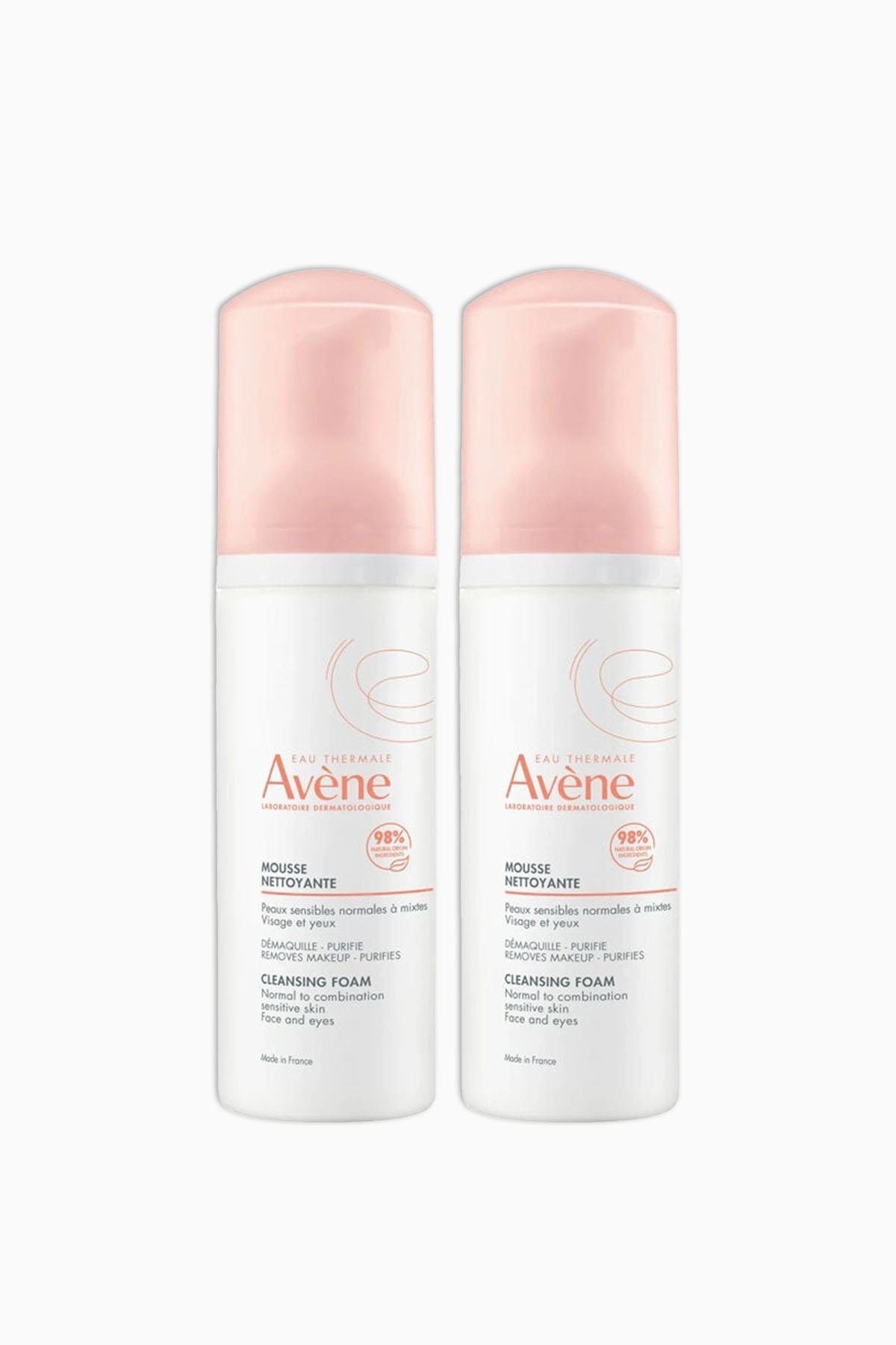 Avene Mousse Nettoyante Cilt Temizleme Köpüğü 2x150 ml