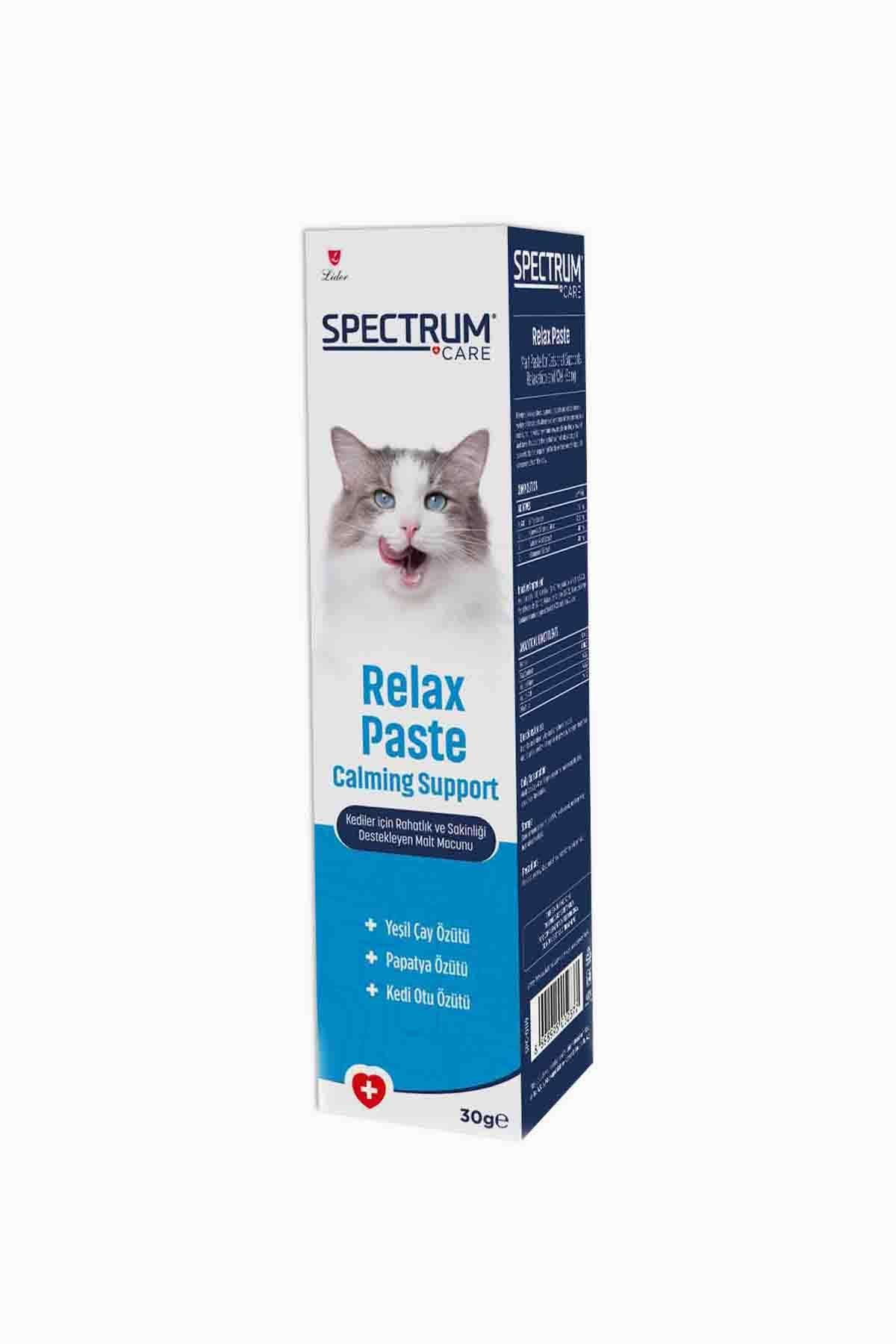 Spectrum Kediler için Rahatlık ve Sakinliği Destekleyen Malt Macunu 30 gr